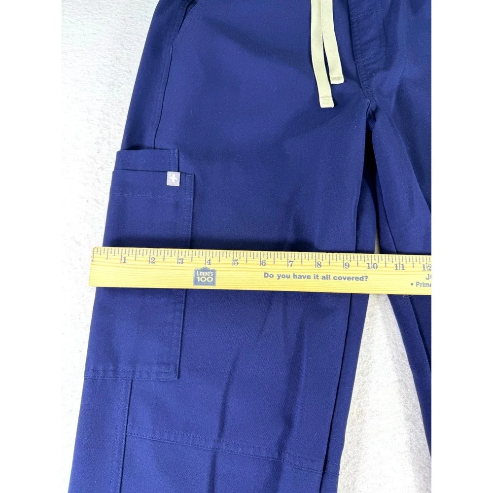 FIGS Technical Collection Scrub Top & Pants Mens Small Medium Navy Blue Medical